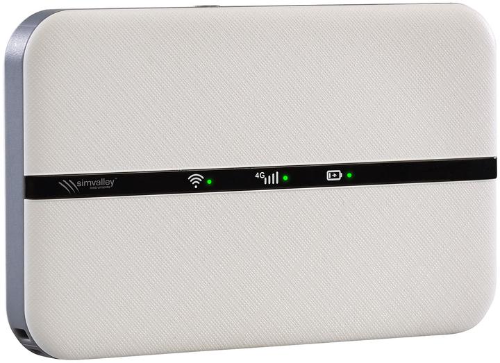 Produktbild Simvalley Mobiler 4G/LTE-Router im Kreditkartenformat