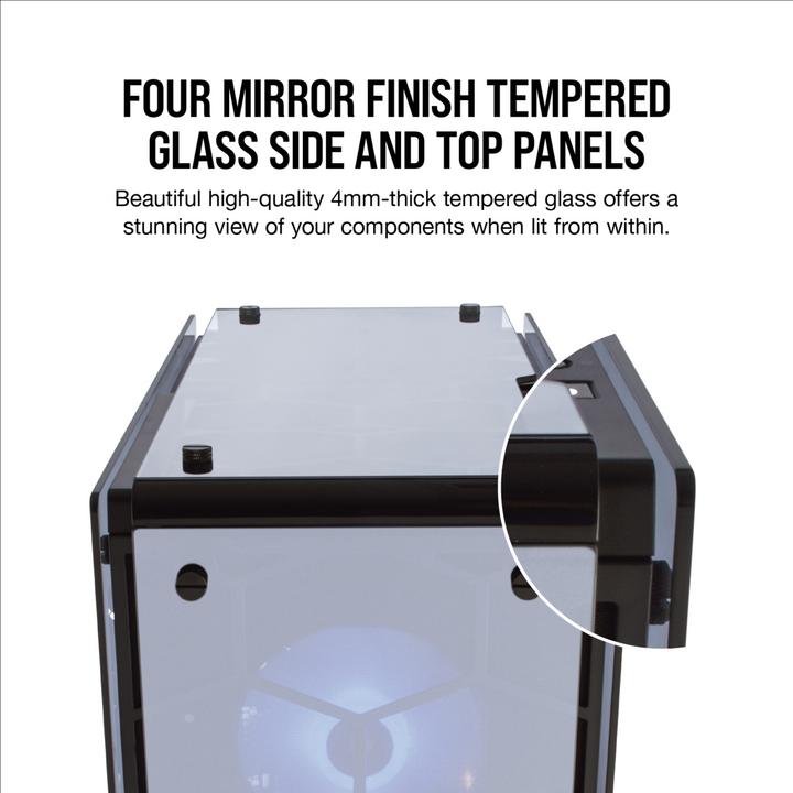 Actual product image Corsair Crystal 570X RGB Mirror (ATX)