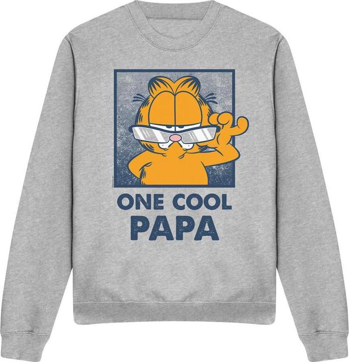 Garfield One Cool Papa Sweatshirt Vatertag