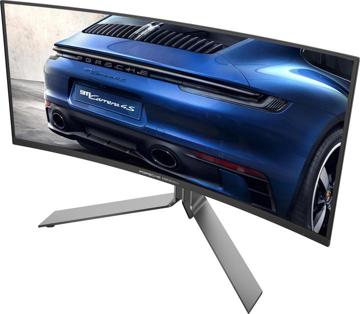 Actual product image AOC PD3434" Curved OLED Monitor,,, Speakers, height-adjustable, 2x HDMI, DisplayPort, USB Hub, RJ45 (3440 x 1440 pixels, 34")