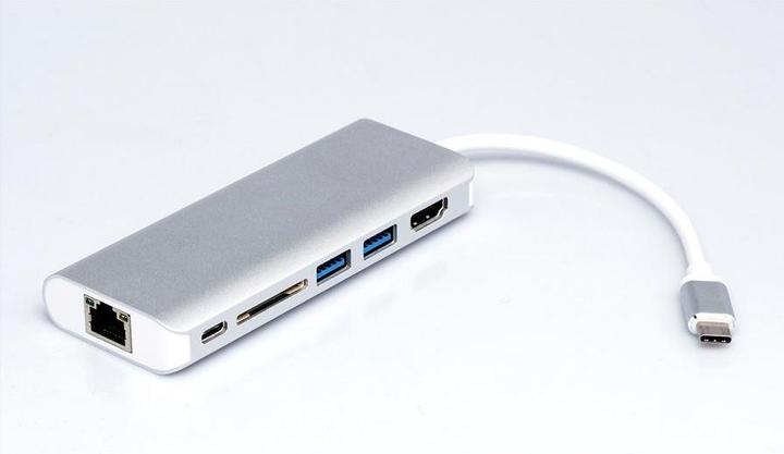 Actual product image Roline Docking Station USB Type C - HDMI (USB-C, 3 Ports)