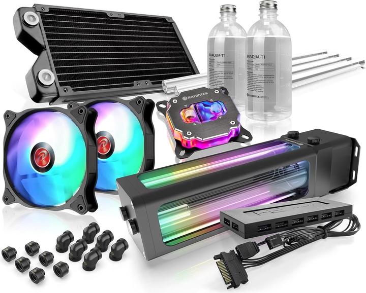 Image du produit Raijintek SCYLLA PRO CA240 ARGB Kit de refroidissement par eau