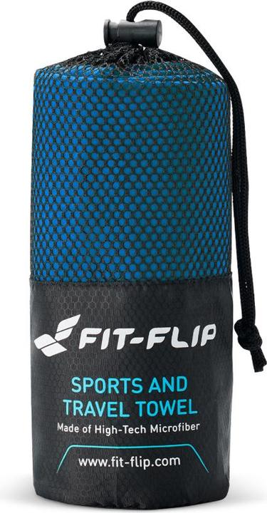 Image du produit Fit-Flip Mikrofaser Handtuch schnelltrocknend mit Tasche 60x120cm (60 x 120 cm)