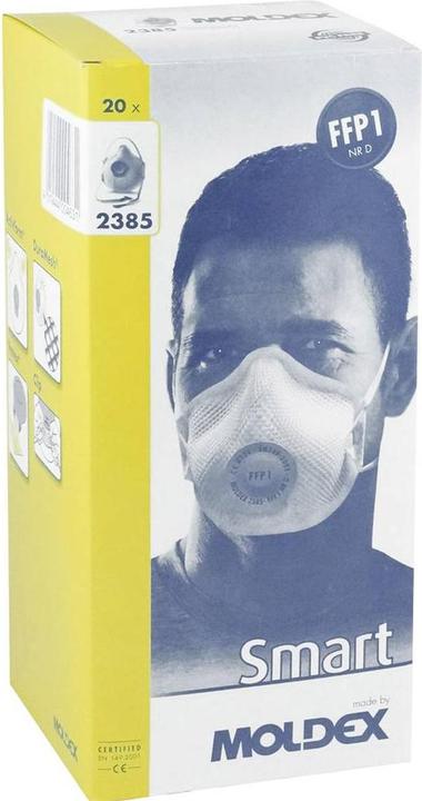 Actual product image Moldex Respirator Smart 238501 FFP1 / V NR D with exhalation valve (FFP1, 20 x)