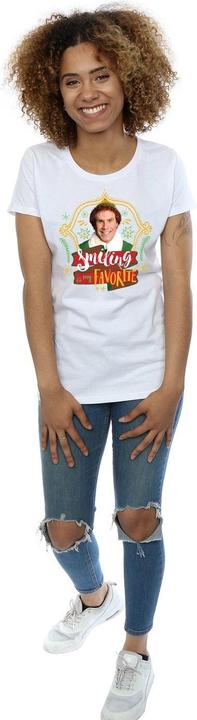 Immagine prodotto Elf Buddy Smiling Maglietta Donna (XXL)