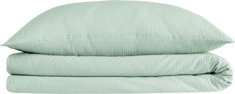 Produktbild Flair Seersucker Uni (Bettwäsche Set, 50 x 70 cm, 160 x 210 cm)