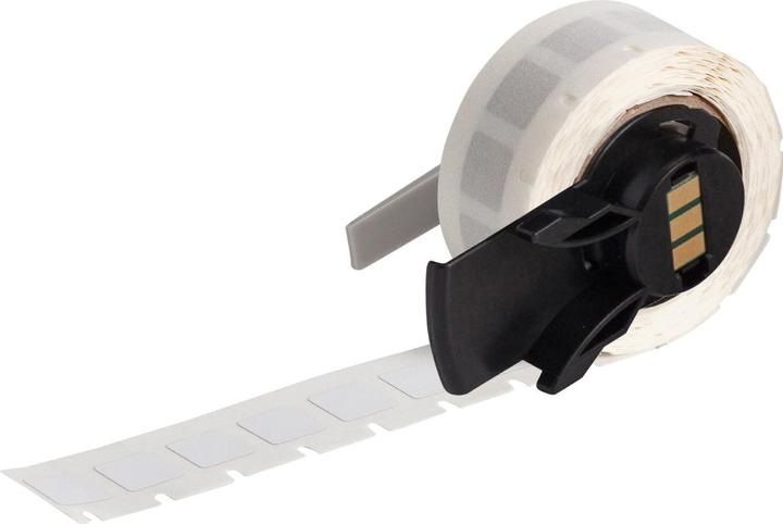 Productafbeelding Brady M6-3-727, polyimide, wit, glanzend, 9,53 x 9,53 mm, permanent (500 st.)