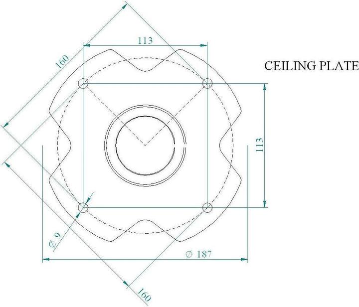 Immagine prodotto Euromet Arakno a soffitto (Soffitto)
