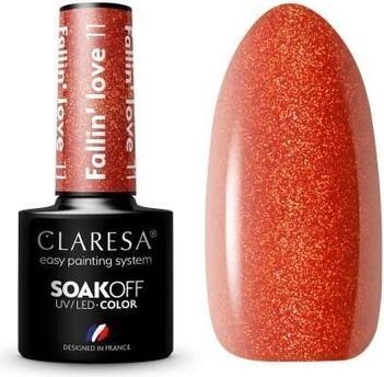 Actual product image Claresa Fallin Love UV Nail Polish 5ml - Pack of 11 (Colour paint)
