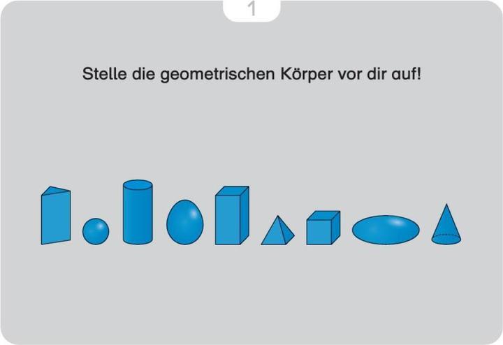 Immagine prodotto Langhans:Indice delle schede - Solidi geometrici f (A6)