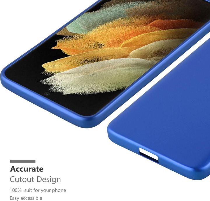 Image du produit Cadorabo TPU Matt Metallic Cover (Samsung Galaxy S22 Ultra)