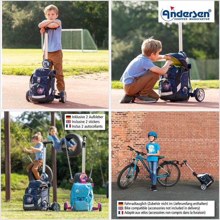 Actual product image Andersen NewSchool Shopper blue