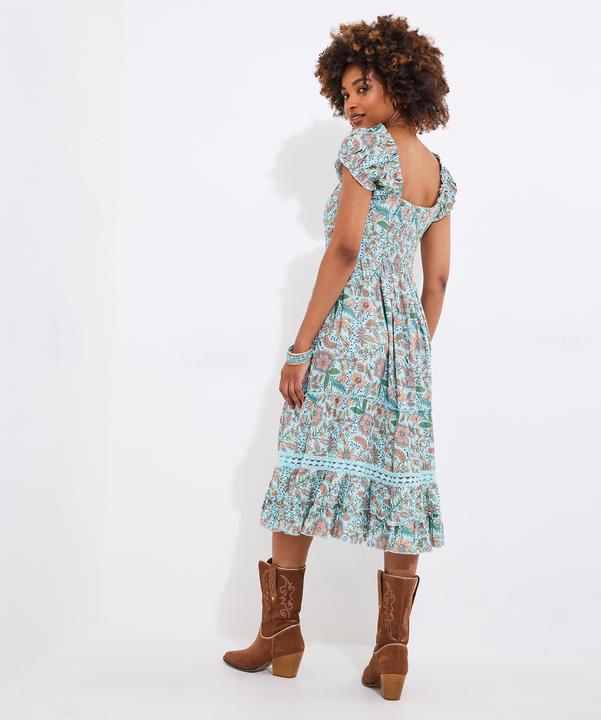 Actual product image Joe Browns Floral Knee Length Dress (46)