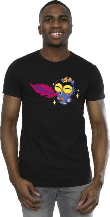 Actual product image Disney Mens Big Hero 6 Baymax Fred Fired Up T-Shirt (4XL)