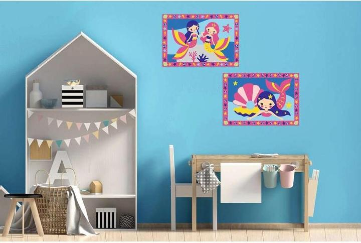 Actual product image Ravensburger Painting by numbers - Enchanting mermaids