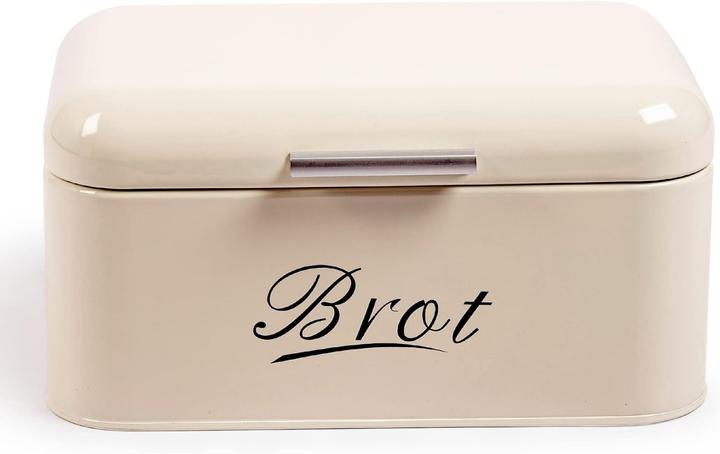 Immagine prodotto Theo&Cleo Grosser Brotkasten mit Deckel im Retro Design