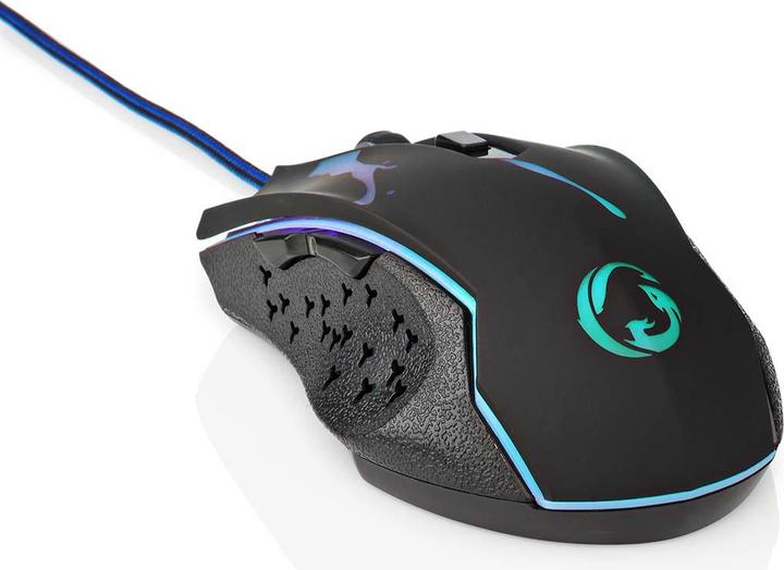 Image du produit Nedis Gaming Mouse | Filaire | 1200 / 1800 / 2400 / 3600 dpi | DPI réglable | Nombre de boutons : 6 (Filaire)