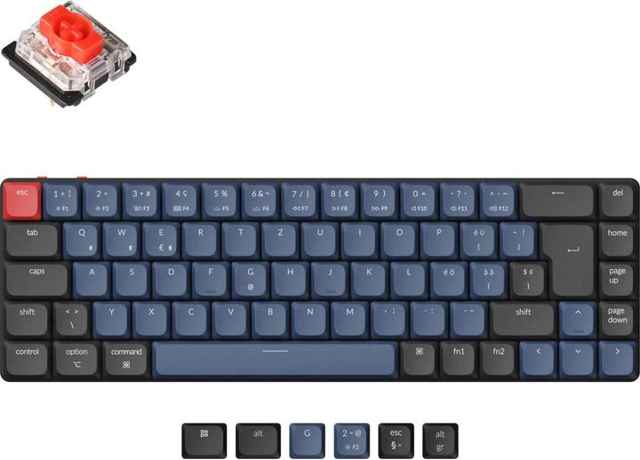 Actual product image Keychron K7 Pro (CH, Cable, Wireless)