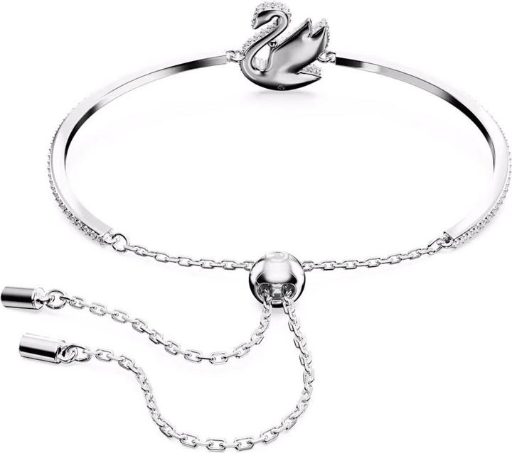 Image du produit Swarovski Iconic Swan Bracelet-jonc Cygne Blanc (24 cm, Métal Swarovski)
