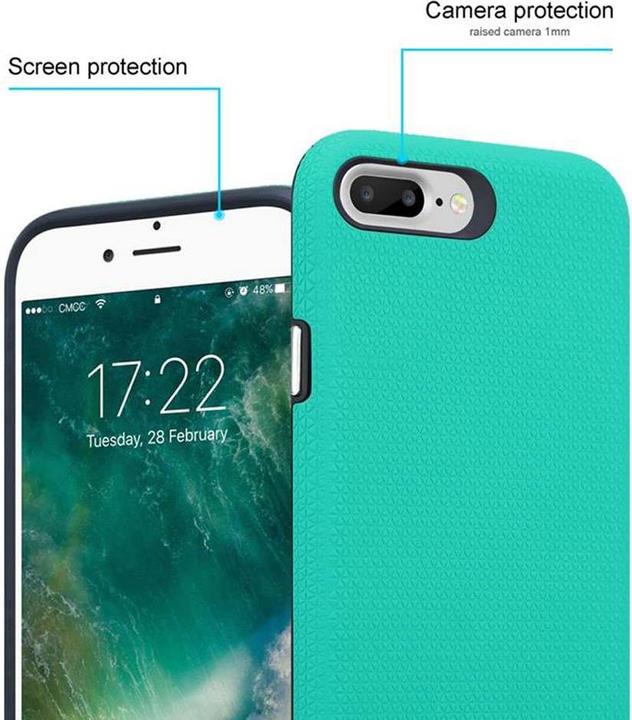 Image du produit Cadorabo Hybrid Triangle Housse (Apple iPhone 6 Plus, Apple iPhone 7s Plus)