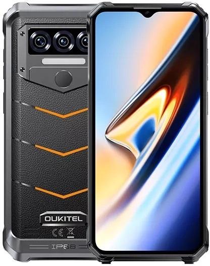 Actual product image Oukitel WP38 Phone, 256GB/12GB, orange (256 GB, Orange, 6.52")