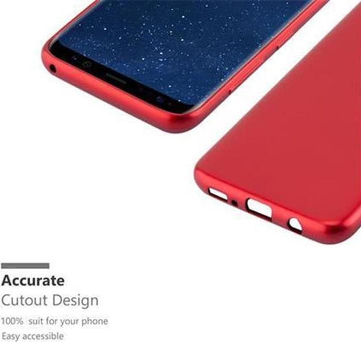 Image du produit Cadorabo Couverture métallique mate TPU (Samsung Galaxy S8+)