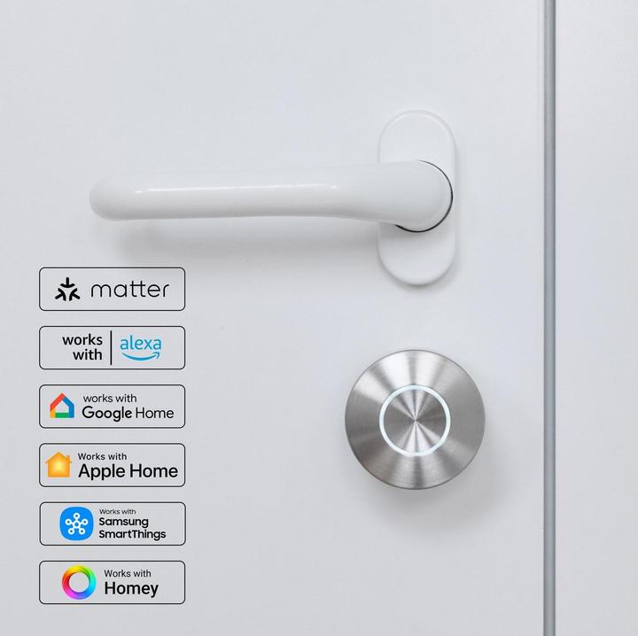 Actual product image Nuki Smart Lock Pro CH cylinder (Smartphone)