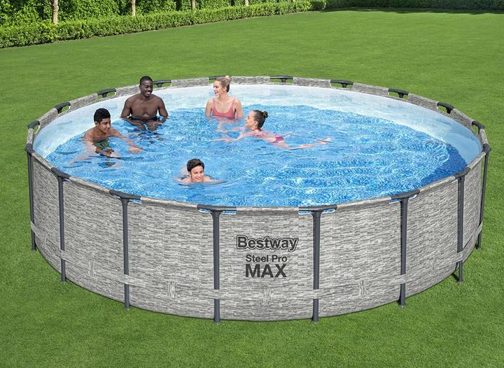 Immagine prodotto Bestway Steel Pro Max Pool Set (Ø 549 x 122 cm)