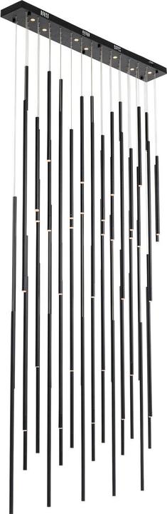 Actual product image Kare Design Pendant lamp Living Vegas Deluxe black matt LED (GU10, G9, 215 lm)