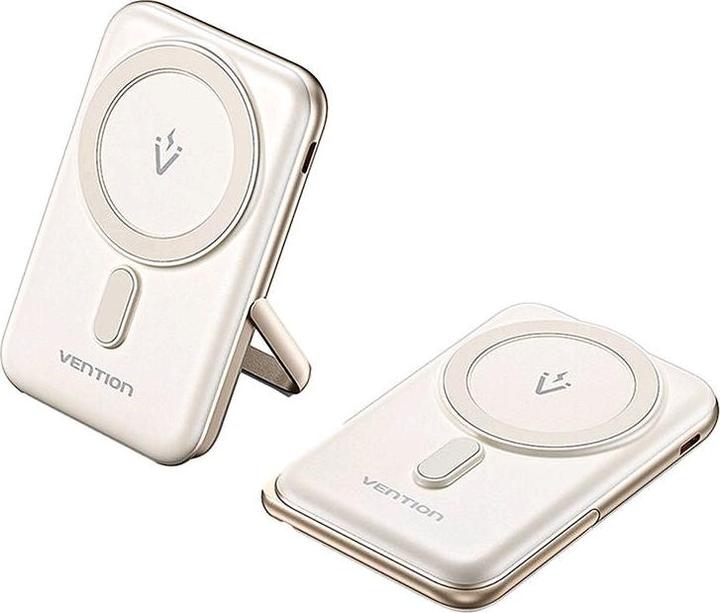 Actual product image Vention Magnetic Powerbank FHNW0 20W, 10000 mAh (white) (10000 mAh, 20 W)