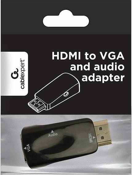 Produktbild Gembird HDMI zu (VGA, 2.30 cm)