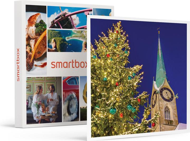 Actual product image Smartbox The magic of Christmas markets: 1 overnight stay in Zurich in the run-up to Christmas (2 pers.)