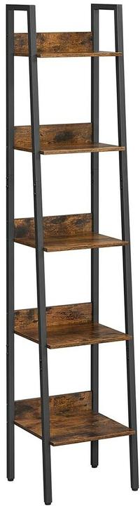 Vasagle Bookcase brown, black 33.8 x 30.0 x 170.0 cm