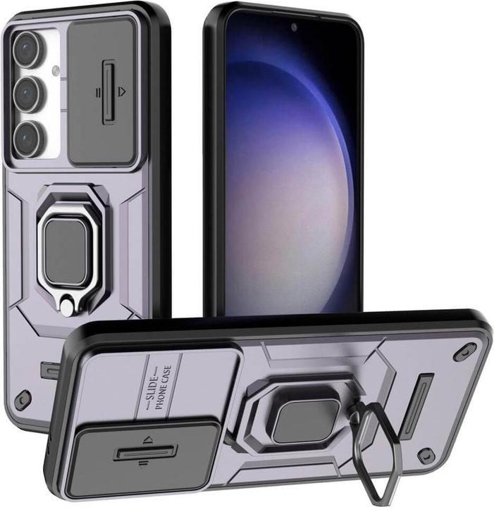 Actual product image Cover-Discount FE - Armor Case with kickstand (Samsung Galaxy S24 FE)