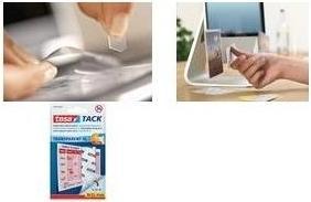 Immagine prodotto tesa TACK pad biadesivi, strisce adesive trasparenti (1 kg)