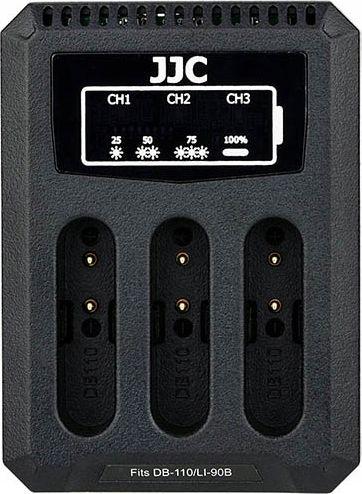 Actual product image JJC Canon DCH DB110 USB Dual BatteryCharger (voor Ricoh DB 110/ Olympus)