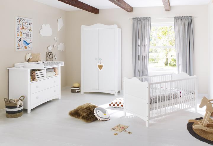 Florentina (Baby cot, Changing unit, Children's wardrobes)