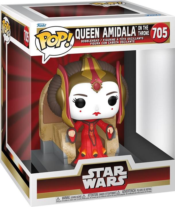 Image du produit Funko Star Wars POP! Deluxe Figurine vinyle Amidala on Throne 9 cm