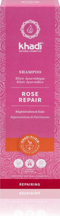 Produktbild Khadi Rose (210 ml, Flüssiges Shampoo)