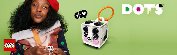 Actual product image LEGO Bag pendant panda (41930, LEGO Dots)