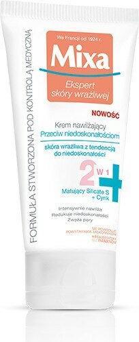 Produktbild Mixa 2 in 1 (50 ml, 24h Creme, Bis SPF 10)