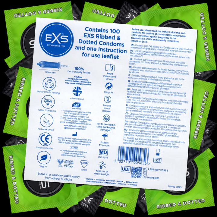 Immagine prodotto EXS A coste e a pois (100 pz.)