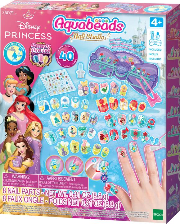 Produktbild Epoch Aquabeads 35071 Disney Prinzessinnen Nagelstudio, Multicolor (Kunstnägel, Mehrfarbig)