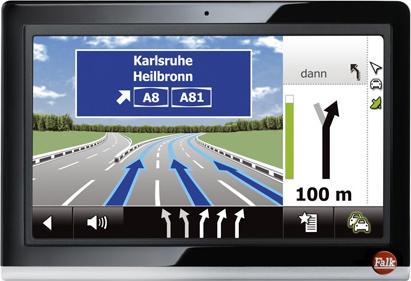 Falk NEO 550, Bluetooth, TMC, cartes Europe