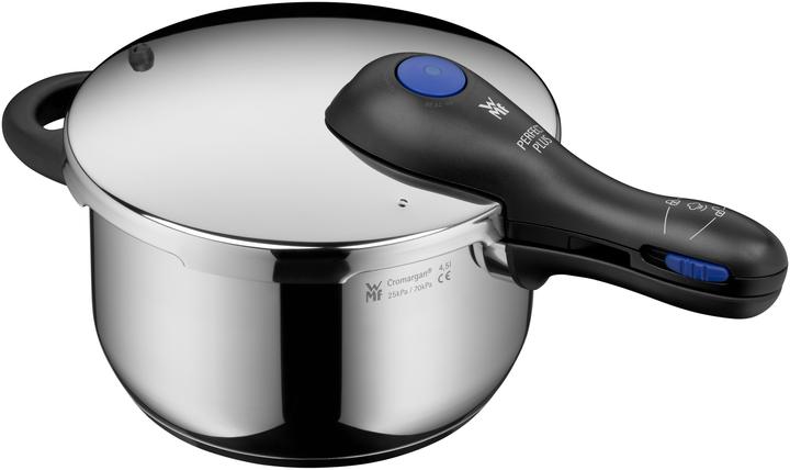 WMF Pressure cooker (22 cm, Steam cooker, Stainless steel)