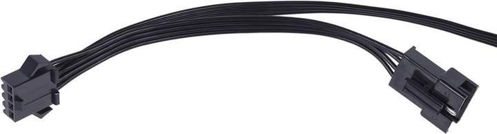 Produktbild Alphacool RGB 4pol LED Adapterkabel f??r Mainboards - Schwarz 50cm