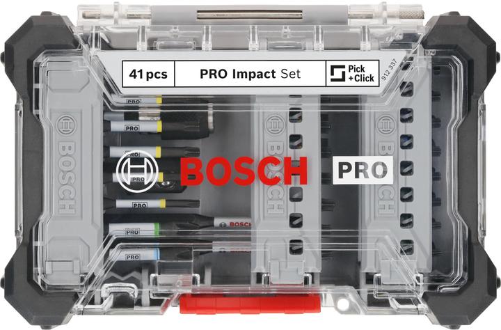 Actual product image Bosch Professional Zubehör PRO Impact Schrauberbit-Set (T27, PH2, 5.5 mm, H6, T20H, PZ2, PH1, T10, T15, PZ1, T20, PH3, PZ3, H5, T25, 6.5mm, T30)