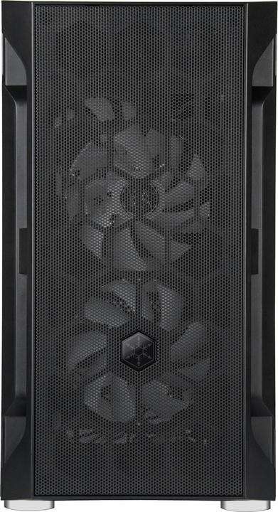 Actual product image Silverstone Fara H1M Pro Micro-ATX Case - Tempered Glass, ARGB (mATX, Mini-ITX, Mini-DTX)