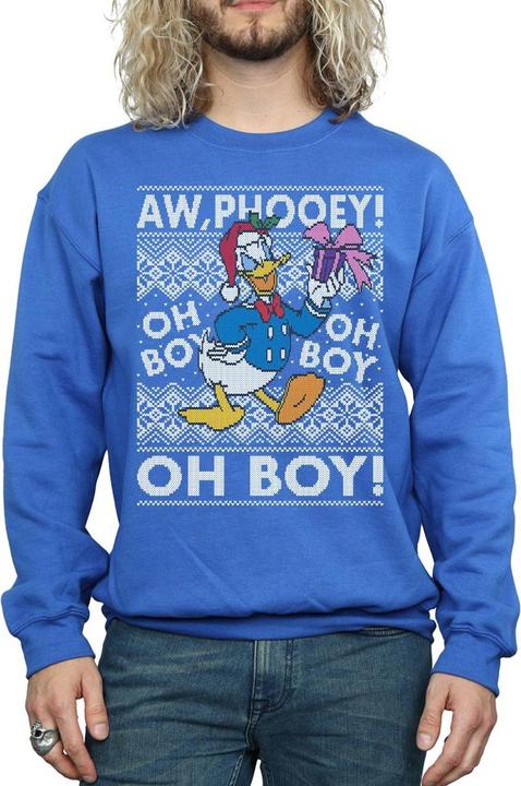 Produktbild Disney Donald Duck Christmas Fair Isle Sweatshirt (S)