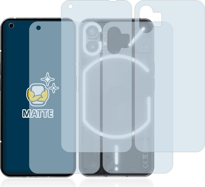 Actual product image BROTECT Anti-glare screen protector matt (2 Piece, Nothing Phone (1))
